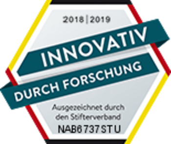NABU erhält erneut das Siegel „Innovativ durch Forschung“ des Stifterverbands